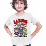 Fashion, accesorii si bijuterii - Copii - Imbracaminte copii - Tricouri copii - Tricou Copii Baieti Labubu Supereroi Marvel CoolTrend, alb, marime L Copii - Infinity.ro