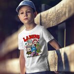 Fashion, accesorii si bijuterii - Copii - Imbracaminte copii - Tricouri copii - Tricou Copii Baieti Labubu Supereroi Marvel CoolTrend, alb, marime L Copii - Infinity.ro
