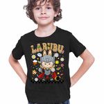 Fashion, accesorii si bijuterii - Copii - Imbracaminte copii - Tricouri copii - Tricou Copii Baieti Labubu Thor Ragnarok CoolTrend, negru, marime L Copii - Infinity.ro