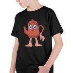 Fashion, accesorii si bijuterii - Copii - Imbracaminte copii - Tricouri copii - Tricou Copii Baieti Ta Ta Sahur Italian Brainrot CoolTrend, negru, marime S Copii - Infinity.ro