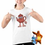 Fashion, accesorii si bijuterii - Copii - Imbracaminte copii - Tricouri copii - Tricou Copii Fete Ta Ta Sahur Italian Brainrot CoolTrend, alb, marime XS Copii - Infinity.ro