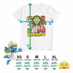 Fashion, accesorii si bijuterii - Copii - Imbracaminte copii - Tricouri copii - Tricou Copii Fete Italian Patapim Sahur Ballerina Brainrot Brain Rot CoolTrend, alb, marime M Copii - Infinity.ro