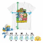 Fashion, accesorii si bijuterii - Copii - Imbracaminte copii - Tricouri copii - Tricou Copii Fete Italian Ballerina Tralalero BrrBrr Brainrot Brain Rot CoolTrend, alb, marime XS Copii - Infinity.ro