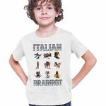 Fashion, accesorii si bijuterii - Copii - Imbracaminte copii - Tricouri copii - Tricou Copii Baieti Tralalero Crocodilo Sahur Cappucino Italian Meme Brainrot Brain Rot CoolTrend, alb, marime S Copii - Infinity.ro
