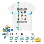 Fashion, accesorii si bijuterii - Copii - Imbracaminte copii - Tricouri copii - Tricou Copii Baieti Tralalero Crocodilo Sahur Cappucino Italian Meme Brainrot Brain Rot CoolTrend, alb, marime S Copii - Infinity.ro