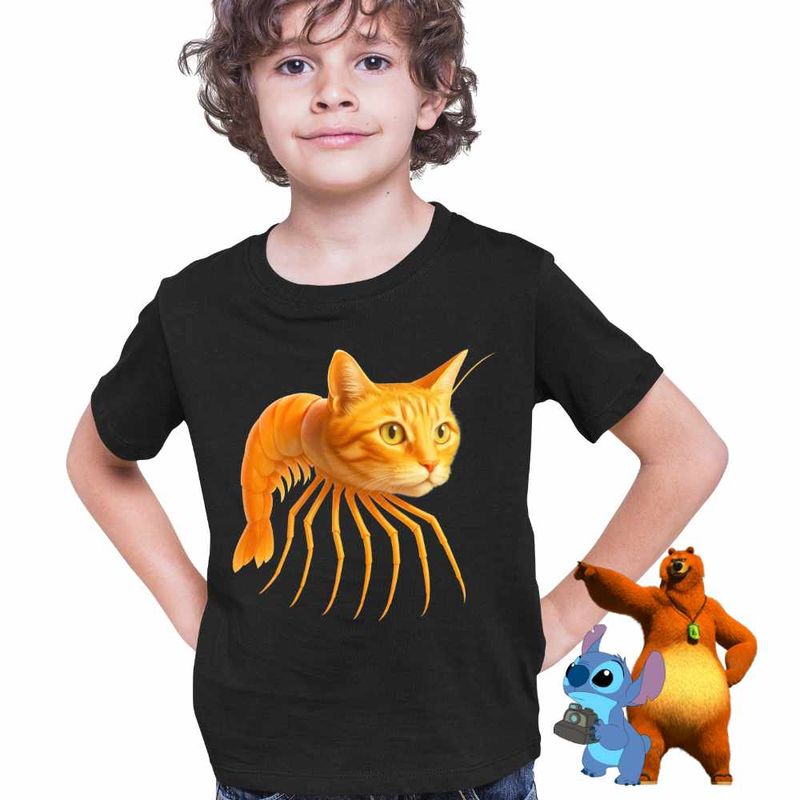 Fashion, accesorii si bijuterii - Copii - Imbracaminte copii - Tricouri copii - Tricou Copii Baieti Trippi Troppi Italian Meme Italian Meme Brainrot Brain Rot CoolTrend, negru, marime XS Copii - Infinity.ro