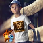 Fashion, accesorii si bijuterii - Copii - Imbracaminte copii - Tricouri copii - Tricou Copii Baieti Espressona Signora Brainrot Brain Rot CoolTrend, alb, marime XS Copii - Infinity.ro