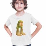 Fashion, accesorii si bijuterii - Copii - Imbracaminte copii - Tricouri copii - Tricou Copii Baieti Br Br Patapim Brainrot CoolTrend, alb, marime XL Copii - Infinity.ro