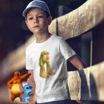 Fashion, accesorii si bijuterii - Copii - Imbracaminte copii - Tricouri copii - Tricou Copii Baieti Br Br Patapim Brainrot CoolTrend, alb, marime XL Copii - Infinity.ro