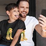 Fashion, accesorii si bijuterii - Copii - Imbracaminte copii - Tricouri copii - Tricou Copii Baieti Br Br Patapim Brainrot CoolTrend, alb, marime XL Copii - Infinity.ro