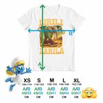 Fashion, accesorii si bijuterii - Copii - Imbracaminte copii - Tricouri copii - Tricou Copii Baieti Lirili Larila Brainrot CoolTrend, alb, marime M Copii - Infinity.ro