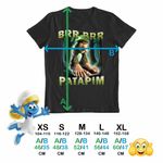 Fashion, accesorii si bijuterii - Copii - Imbracaminte copii - Tricouri copii - Tricou Copii Baieti Brr Brr Patapim Meme Brainrot Italian CoolTrend, negru, marime XS Copii - Infinity.ro