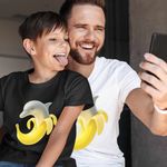 Fashion, accesorii si bijuterii - Copii - Imbracaminte copii - Tricouri copii - Tricou Copii Baieti Funny Italian Meme Brainrot Italian CoolTrend, alb, marime XS Copii - Infinity.ro
