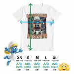 Fashion, accesorii si bijuterii - Copii - Imbracaminte copii - Tricouri copii - Tricou Copii Baieti Italian Cappuccino Assassino Brainrot CoolTrend, alb, marime L Copii - Infinity.ro