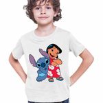 Fashion, accesorii si bijuterii - Copii - Imbracaminte copii - Tricouri copii - Tricou Copii Baieti Lilo and Stich Friends CoolTrend, alb, marime XL Copii - Infinity.ro