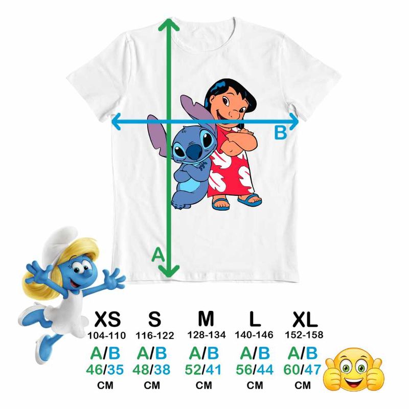 Fashion, accesorii si bijuterii - Copii - Imbracaminte copii - Tricouri copii - Tricou Copii Baieti Lilo and Stich Friends CoolTrend, alb, marime XL Copii - Infinity.ro