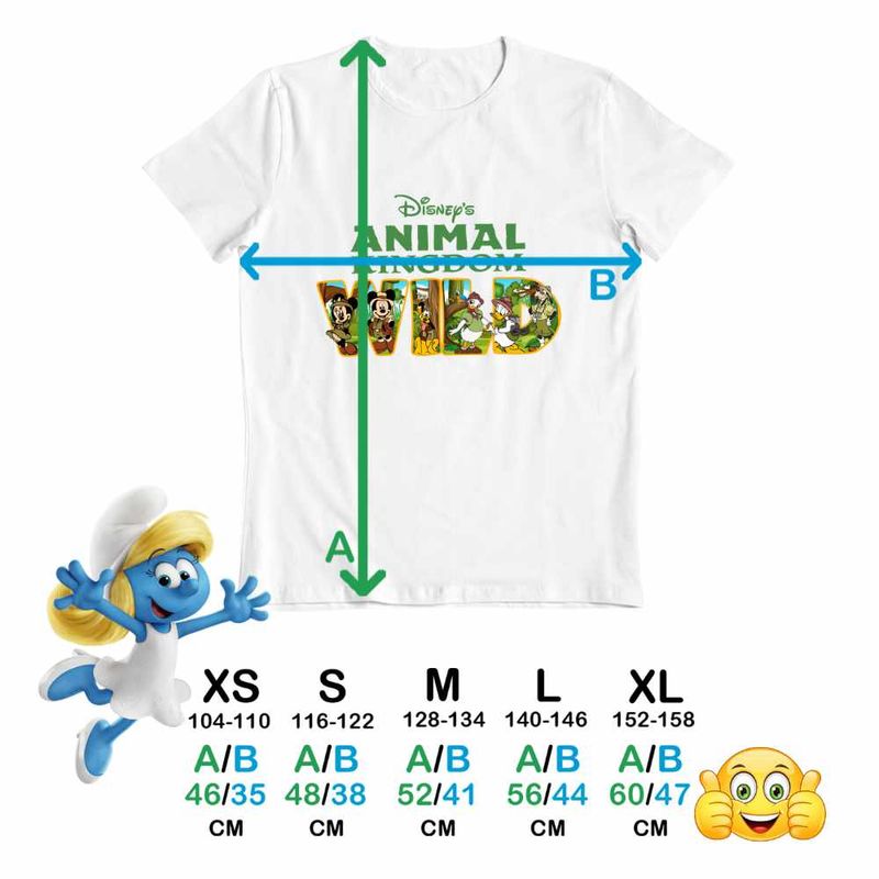 Fashion, accesorii si bijuterii - Copii - Imbracaminte copii - Tricouri copii - Tricou Copii Baieti Disney Animal Kingdom Wild CoolTrend, alb, marime XS Copii - Infinity.ro