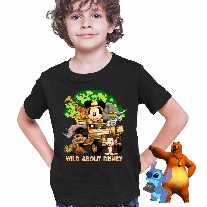 Fashion, accesorii si bijuterii - Copii - Imbracaminte copii - Tricouri copii - Tricou Copii Baieti Mickey Mouse Desene Disney CoolTrend, negru, marime M Copii - Infinity.ro