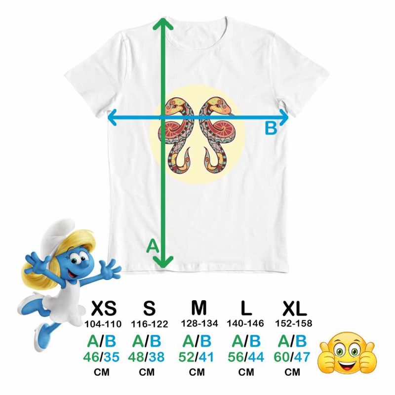 Fashion, accesorii si bijuterii - Copii - Imbracaminte copii - Tricouri copii - Tricou Copii Fete Gemeni Zodiac Horoscop Gemini Mandala Astrologie Serpi CoolTrend, alb, marime XS Copii - Infinity.ro