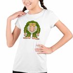 Fashion, accesorii si bijuterii - Copii - Imbracaminte copii - Tricouri copii - Tricou Copii Fete Brr Brr Patapim Brianrot Italian Brainrot CoolTrend, alb, marime L Copii - Infinity.ro