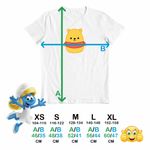 Fashion, accesorii si bijuterii - Copii - Imbracaminte copii - Tricouri copii - Tricou Copii Fete Squishmallows Winnie the Pooh Ursulet CoolTrend, alb, marime L Copii - Infinity.ro