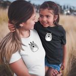 Fashion, accesorii si bijuterii - Copii - Imbracaminte copii - Tricouri copii - Tricou Copii Fete Squishmallows Zebra Africa Savana CoolTrend, alb, marime XL Copii - Infinity.ro
