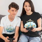 Fashion, accesorii si bijuterii - Copii - Imbracaminte copii - Tricouri copii - Tricou Copii Baieti Balanta Baby Zodiac Horoscop Libra Astrologie CoolTrend, negru, marime XL Copii - Infinity.ro