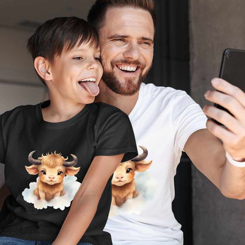 Fashion, accesorii si bijuterii - Copii - Imbracaminte copii - Tricouri copii - Tricou Copii Baieti Taur Baby Zodiac Horoscop Taurus Astrologie CoolTrend, alb, marime S Copii - Infinity.ro
