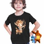 Fashion, accesorii si bijuterii - Copii - Imbracaminte copii - Tricouri copii - Tricou Copii Baieti Sagetator Baby Zodiac Horoscop Sagittarius Astrologie CoolTrend, negru, marime M Copii - Infinity.ro