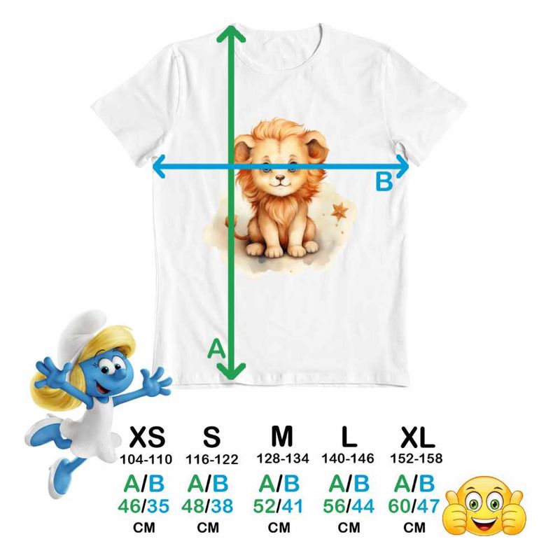 Fashion, accesorii si bijuterii - Copii - Imbracaminte copii - Tricouri copii - Tricou Copii Baieti Leu Baby Zodiac Horoscop Leo Astrologie CoolTrend, alb, marime S Copii - Infinity.ro
