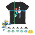 Fashion, accesorii si bijuterii - Copii - Imbracaminte copii - Tricouri copii - Tricou Copii Fete Ariel Eric Flounder Mica Sirena CoolTrend, negru, marime M Copii - Infinity.ro