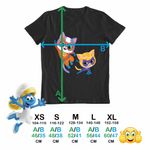 Fashion, accesorii si bijuterii - Copii - Imbracaminte copii - Tricouri copii - Tricou Copii Fete Super Pisicute Ghem Sclipi CoolTrend, negru, marime XS Copii - Infinity.ro