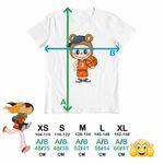 Fashion, accesorii si bijuterii - Copii - Imbracaminte copii - Tricouri copii - Tricou Copii Baieti Labubu Basketball Baschet CoolTrend, alb, marime XL Copii - Infinity.ro