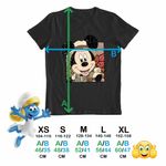 Fashion, accesorii si bijuterii - Copii - Imbracaminte copii - Tricouri copii - Tricou Copii Fete Mickey Mouse Safari Get Wild CoolTrend, negru, marime M Copii - Infinity.ro