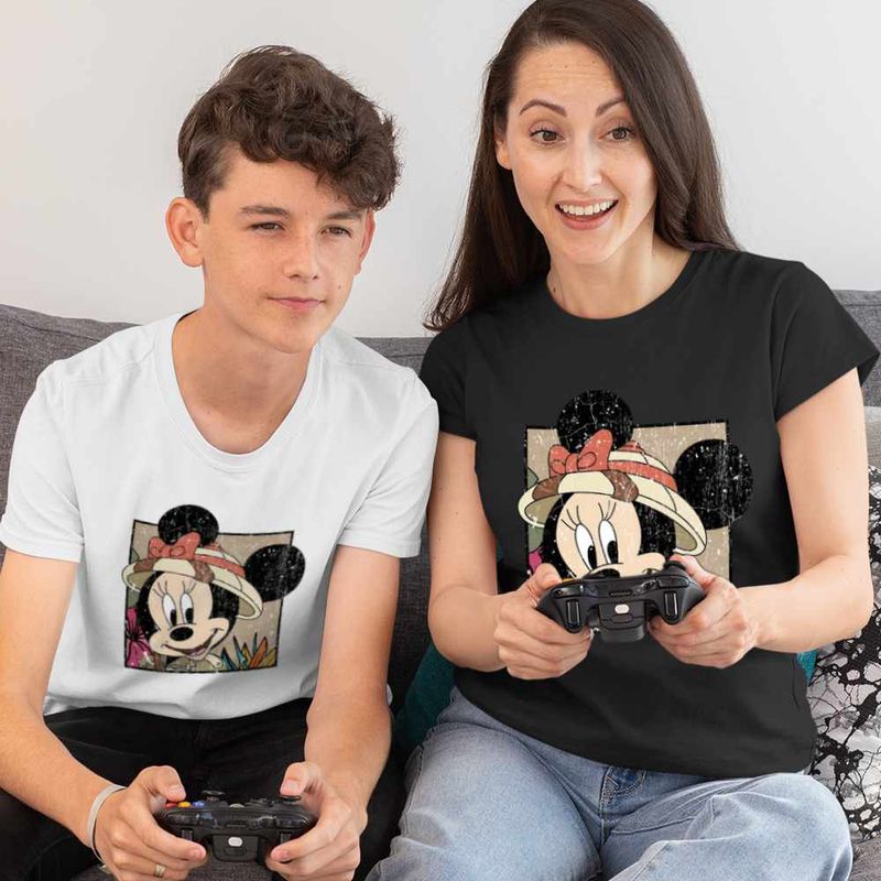 Fashion, accesorii si bijuterii - Copii - Imbracaminte copii - Tricouri copii - Tricou Copii Baieti Minnie Mouse Disney CoolTrend, negru, marime S Copii - Infinity.ro
