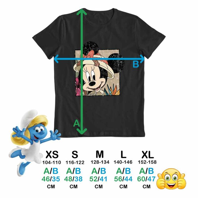 Fashion, accesorii si bijuterii - Copii - Imbracaminte copii - Tricouri copii - Tricou Copii Baieti Minnie Mouse Disney CoolTrend, negru, marime S Copii - Infinity.ro