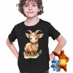 Fashion, accesorii si bijuterii - Copii - Imbracaminte copii - Tricouri copii - Tricou Copii Baieti Berbec Baby Zodiac Horoscop Aries Astrologie CoolTrend, negru, marime L Copii - Infinity.ro