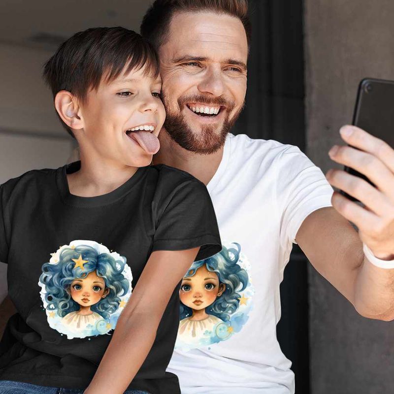 Fashion, accesorii si bijuterii - Copii - Imbracaminte copii - Tricouri copii - Tricou Copii Baieti Fecioara Baby Zodiac Horoscop Virgo Astrologie CoolTrend, alb, marime M Copii - Infinity.ro