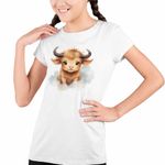 Fashion, accesorii si bijuterii - Copii - Imbracaminte copii - Tricouri copii - Tricou Copii Fete Taur Baby Zodiac Horoscop Taurus Astrologie CoolTrend, alb, marime XS Copii - Infinity.ro