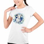 Fashion, accesorii si bijuterii - Copii - Imbracaminte copii - Tricouri copii - Tricou Copii Fete Capricorn Baby Zodiac Horoscop Astrologie CoolTrend, alb, marime XL Copii - Infinity.ro