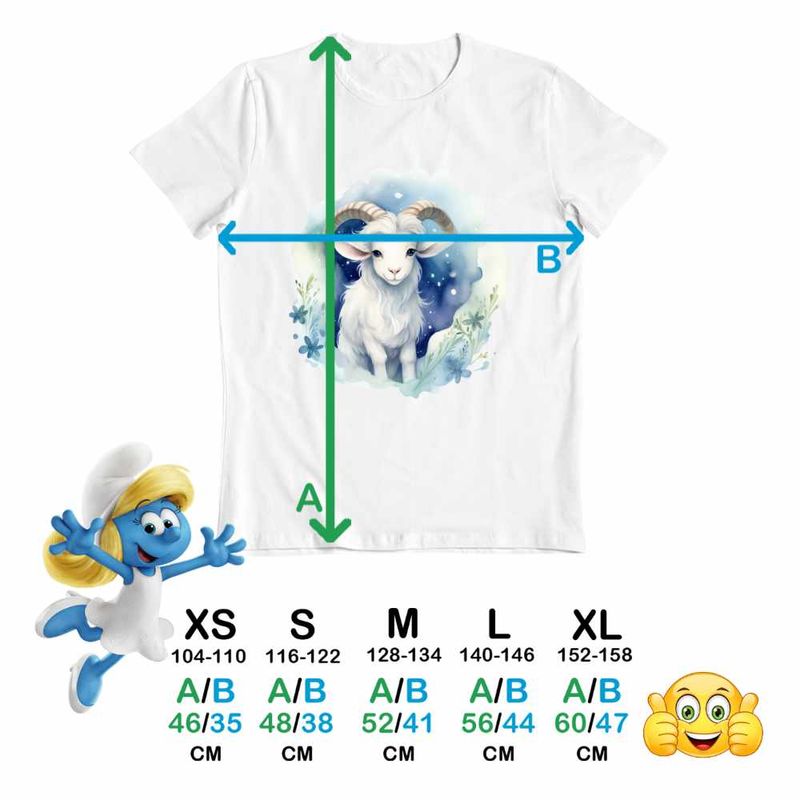 Fashion, accesorii si bijuterii - Copii - Imbracaminte copii - Tricouri copii - Tricou Copii Fete Capricorn Baby Zodiac Horoscop Astrologie CoolTrend, alb, marime XL Copii - Infinity.ro