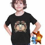 Fashion, accesorii si bijuterii - Copii - Imbracaminte copii - Tricouri copii - Tricou Copii Baieti Rac Zodiac Horoscop Cancer Mandala Astrologie CoolTrend, negru, marime XL Copii - Infinity.ro