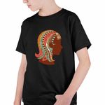 Fashion, accesorii si bijuterii - Copii - Imbracaminte copii - Tricouri copii - Tricou Copii Baieti Fecioara Zodiac Horoscop Virgo Mandala Astrologie CoolTrend, negru, marime M Copii - Infinity.ro