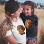 Fashion, accesorii si bijuterii - Copii - Imbracaminte copii - Tricouri copii - Tricou Copii Fete Fecioara Zodiac Horoscop Virgo Mandala Astrologie CoolTrend, alb, marime M Copii - Infinity.ro