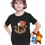 Fashion, accesorii si bijuterii - Copii - Imbracaminte copii - Tricouri copii - Tricou Copii Baieti Varsator Zodiac Horoscop Aquarius Mandala Astrologie CoolTrend, negru, marime M Copii - Infinity.ro