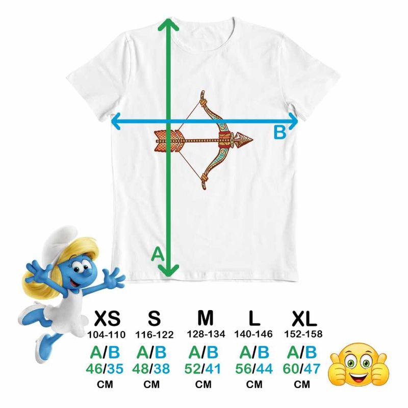 Fashion, accesorii si bijuterii - Copii - Imbracaminte copii - Tricouri copii - Tricou Copii Fete Sagetator Zodiac Horoscop Sagittarius Mandala Astrologie CoolTrend, alb, marime S Copii - Infinity.ro