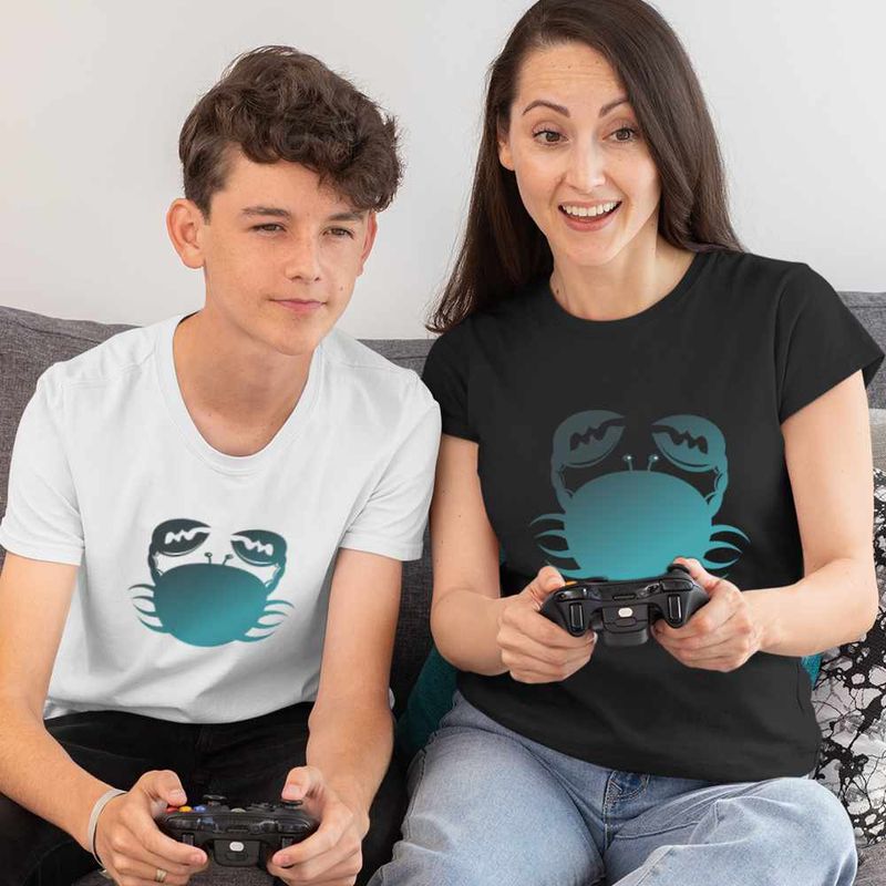Fashion, accesorii si bijuterii - Copii - Imbracaminte copii - Tricouri copii - Tricou Copii Baieti Rac Horoscop Zodie Astrologie Cance CoolTrend, negru, marime S Copii - Infinity.ro