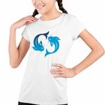 Fashion, accesorii si bijuterii - Copii - Imbracaminte copii - Tricouri copii - Tricou Copii Fete Pesti Horoscop Zodie Astrologie Pisces CoolTrend, alb, marime S Copii - Infinity.ro
