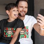 Fashion, accesorii si bijuterii - Copii - Imbracaminte copii - Tricouri copii - Tricou Copii Baieti Labubu Pepene, alb, marime XS Copii - Infinity.ro