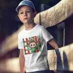 Fashion, accesorii si bijuterii - Copii - Imbracaminte copii - Tricouri copii - Tricou Copii Baieti Labubu Pepene, alb, marime XS Copii - Infinity.ro